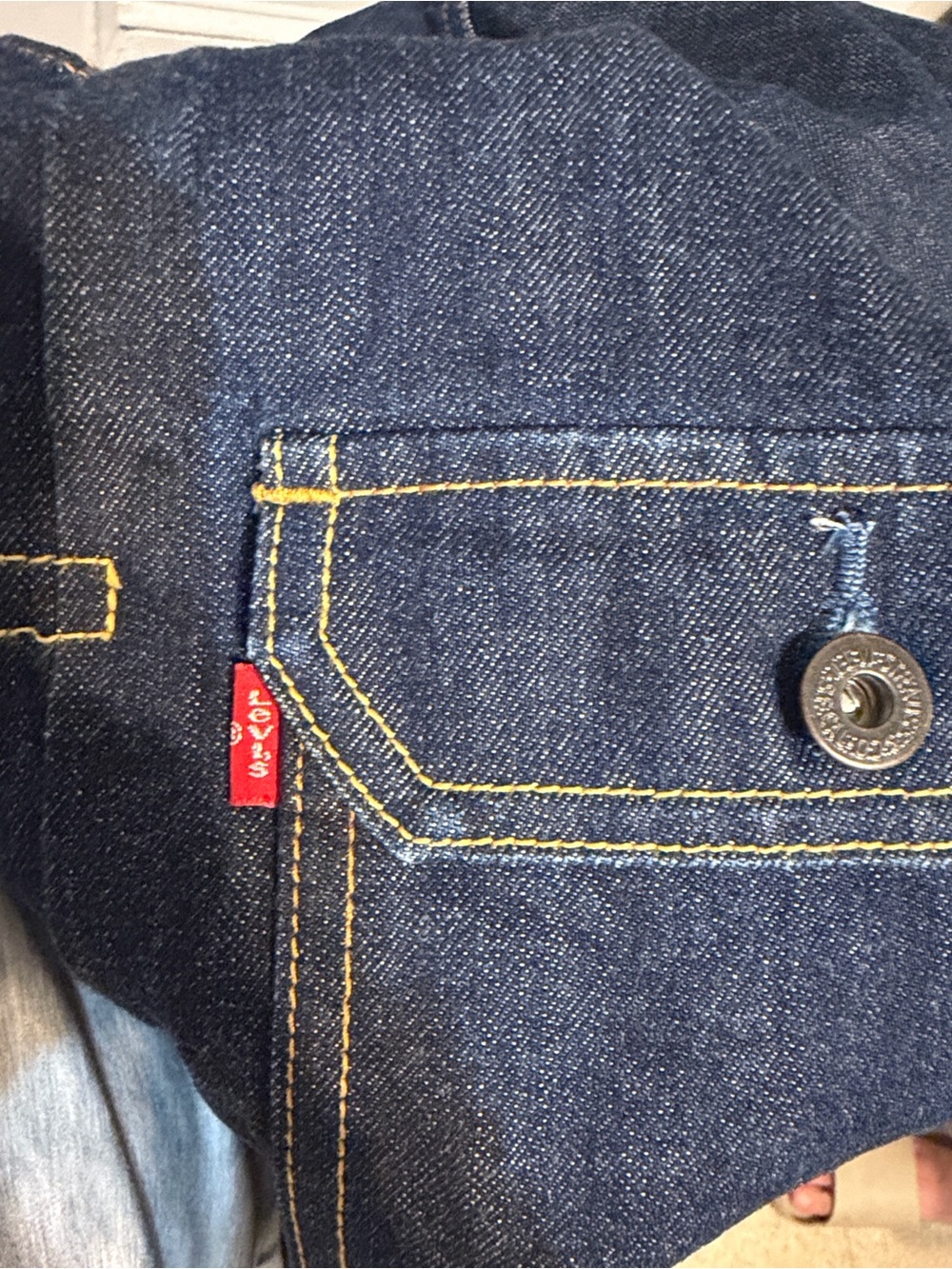 Chaqueta Denim Levi's Premium Type II Trucker Jacket – Talla XL - Picture 10 of 12